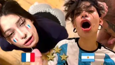 Xxxxxxbc - Argentina World Champion Fan Fucks French After Final Meg Vicious desi porn  video